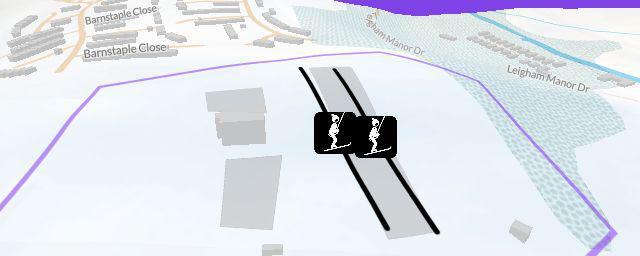 Piste map of the resort Plymouth Snowsports Centre