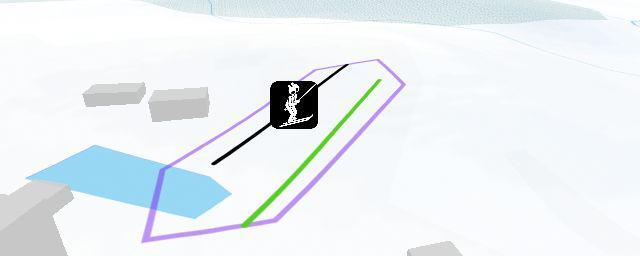 Piste map of the resort Glenmore Lodge Dry Slope