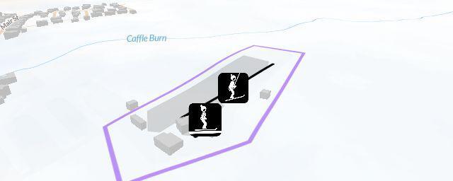 Piste map of the resort Newmilns Snow & Sports Complex