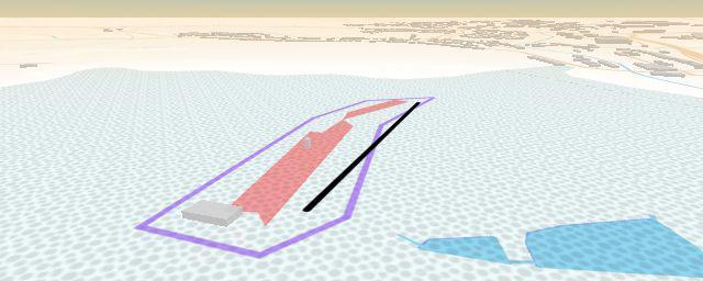 Piste map of the resort Pontypool Ski Centre