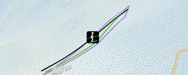 Piste map of the resort Karamanoli