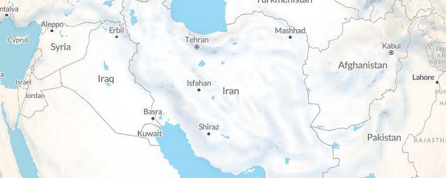 Piste map of the region Iran