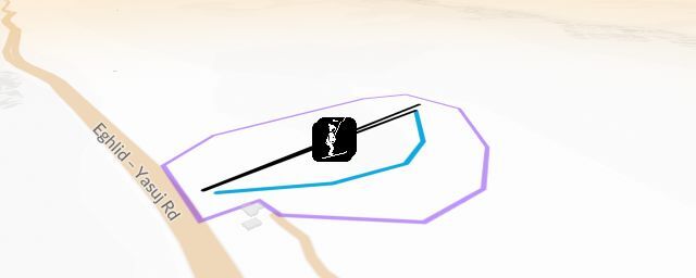 Piste map of the resort Kakan Ski Resort