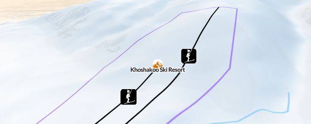Piste map of the resort Khoshakoo Ski Resort