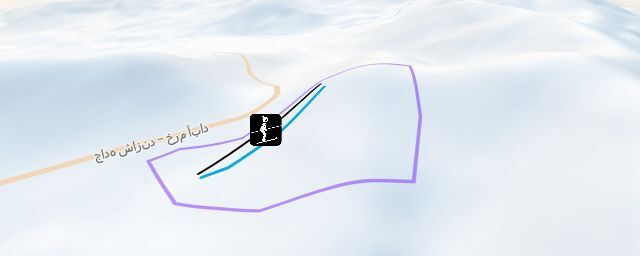 Piste map of the resort Sarband ski resort