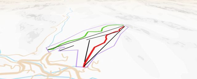 Piste map of the resort Shemshak Ski Resort