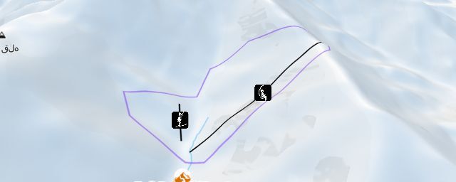 Piste map of the resort Tarik Darreh Ski Resort