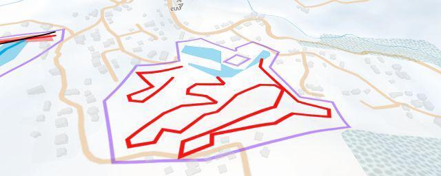 Piste map of the resort Area da Fondo Sant'Annapelago