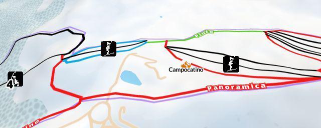 Piste map of the resort Campocatino
