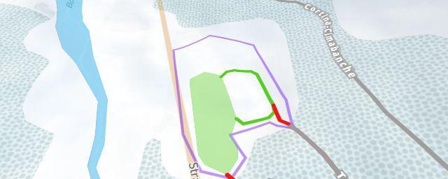 Piste map of the resort Centro sportivo "Antonella De Rigo",