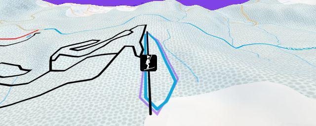 Piste map of the resort Conca dell'Alben