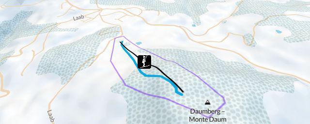 Piste map of the resort Deutschnofen - Nova Ponente