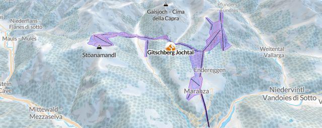 Piste map of the resort Gitschberg Jochtal