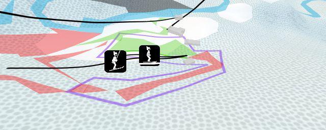 Piste map of the resort Laceno