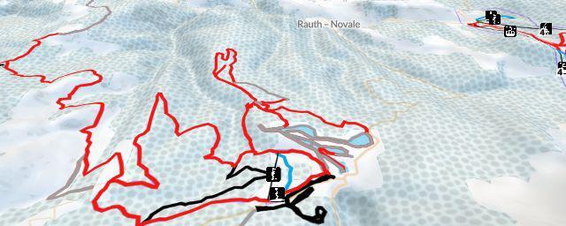 Piste map of the resort Lavazè