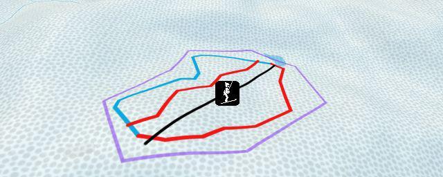 Piste map of the resort Monte Fumaiolo