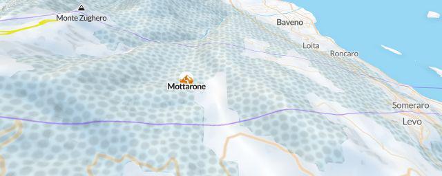 Piste map of the resort Mottarone