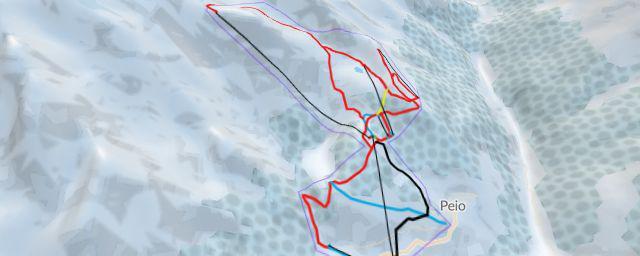 Piste map of the resort Pejo 3000