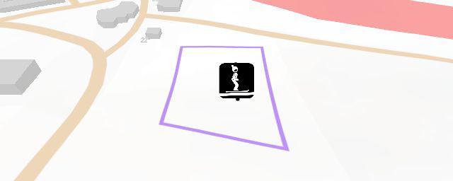 Piste map of the resort Pista slittini e bob