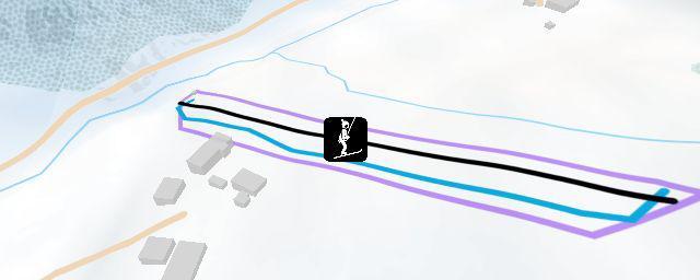 Piste map of the resort Ramudla