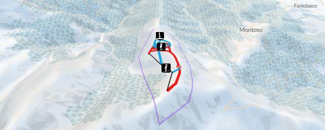 Piste map of the resort Rucaski