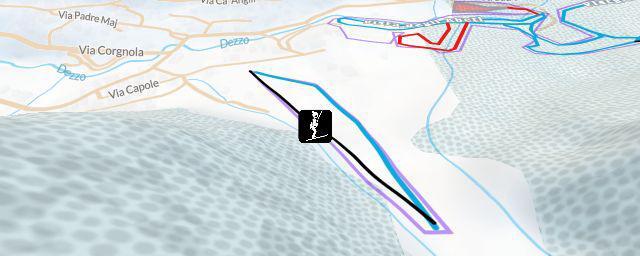 Piste map of the resort Schilpario