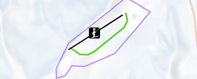 Piste map of the resort Sarufutsu Sonei Ski Area