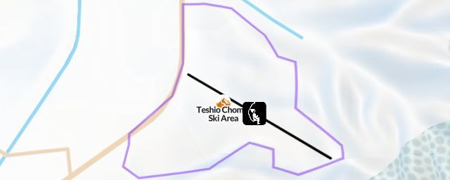 Piste map of the resort Teshio Chomin Ski Area