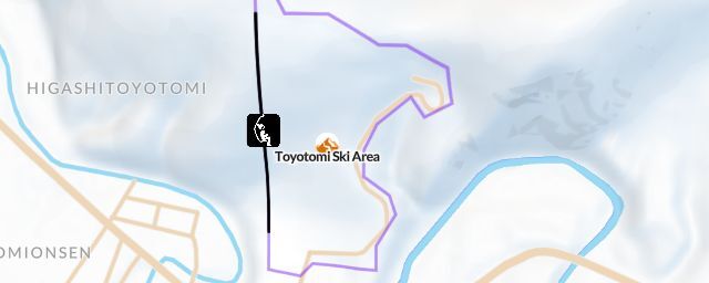 Piste map of the resort Toyotomi Ski Area