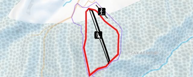 Piste map of the resort Wakamatsu Shimin Ski Area