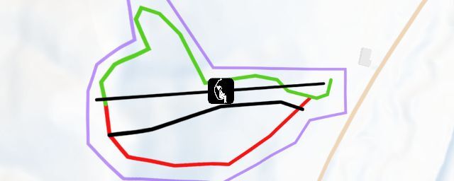 Piste map of the resort Yakumo Choei Ski Area
