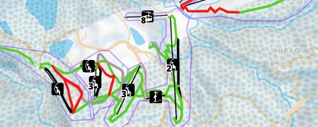 Piste map of the resort Giant ski resort