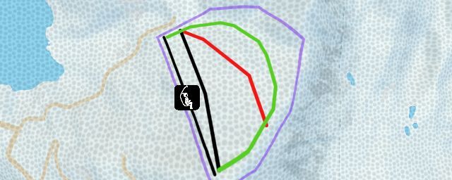 Piste map of the resort Hijiri Kogen Ski Resort