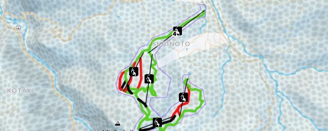 Piste map of the resort Itoigawa Seaside Valley Ski Resort