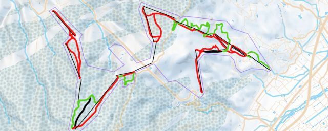 Piste map of the resort Joetsu International