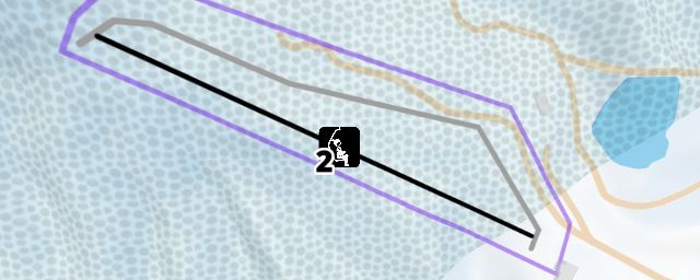 Piste map of the resort Omagari Family Ski Area