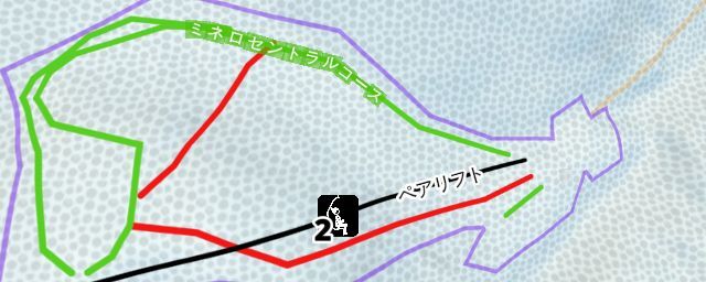 Piste map of the resort Ski Resort Tenei