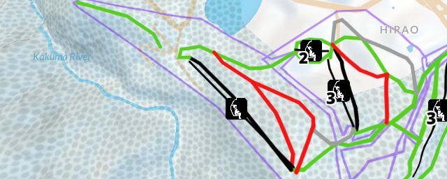 Piste map of the resort Sun Valley Ski Resort