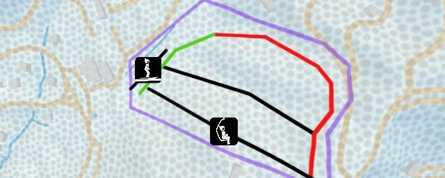Piste map of the resort Tateshina Tokyu Ski Area