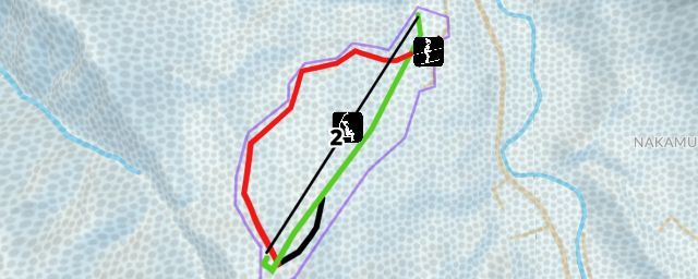Piste map of the resort Tengamori Ski Area