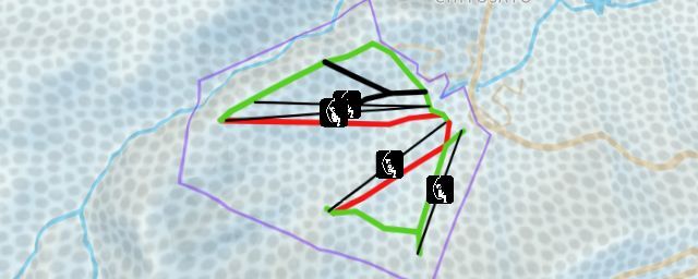 Piste map of the resort Yachiho Kōgen Ski Resort