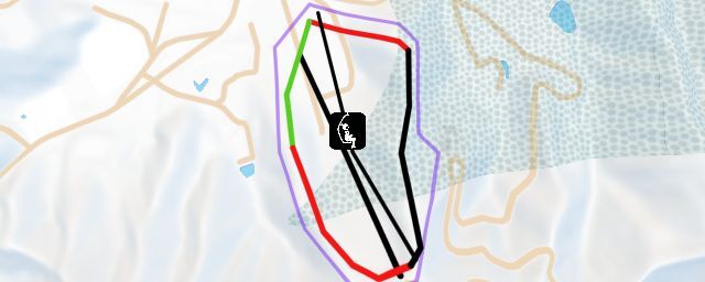 Piste map of the resort Yakushi Ski Area