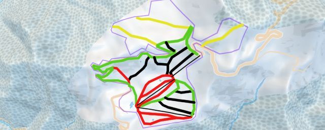 Piste map of the resort YAMABOKU Wild Snow Park