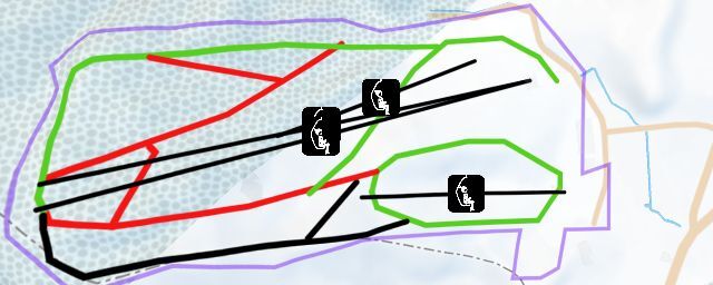 Piste map of the resort Yawata Highland 191 Resort