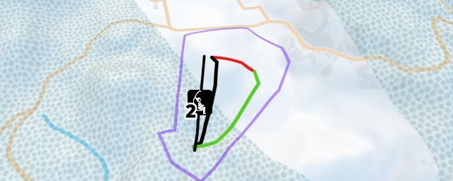 Piste map of the resort Sado Daira Ski Resort
