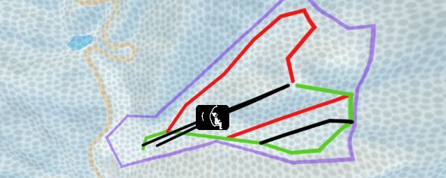 Piste map of the resort Kuma Ski Land