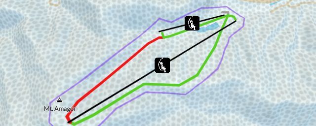 Piste map of the resort SOL-FA Oda ski slopes
