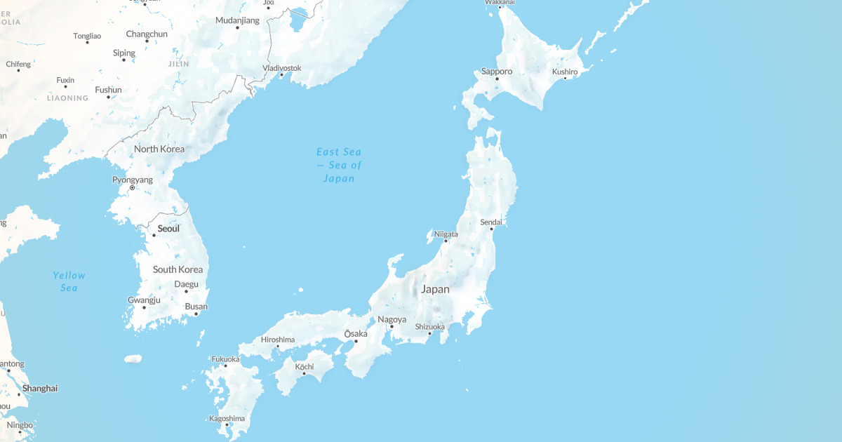 Map of Japan