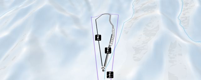 Piste map of the resort Norus Ski Resort