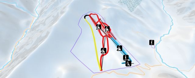 Piste map of the resort Ski base Chunkurchak